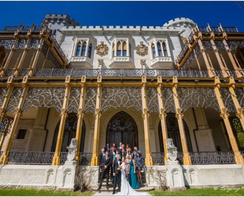 Wedding in the Hluboka Castle