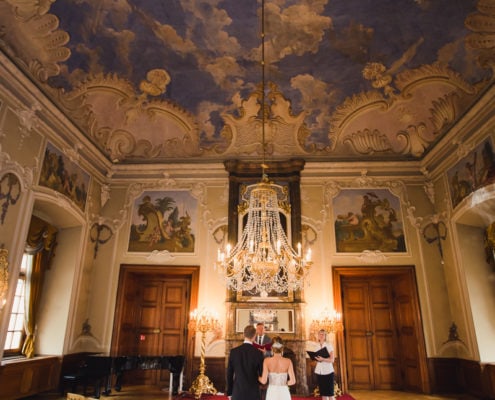 Wedding in the Dobris Castle