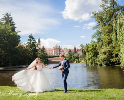 Wedding in the Pruhonice Castle