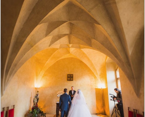 Wedding in the Karlstejn Castle