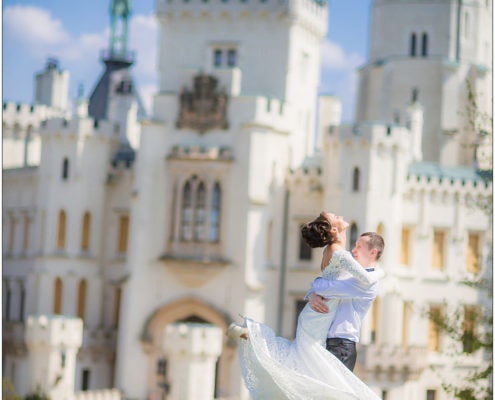 Wedding in the Hluboka Castle