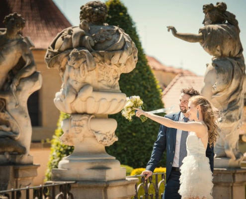 Wedding in the Vrtbovska Gardens