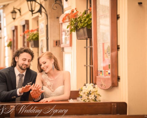 Wedding in the Vrtbovska Gardens