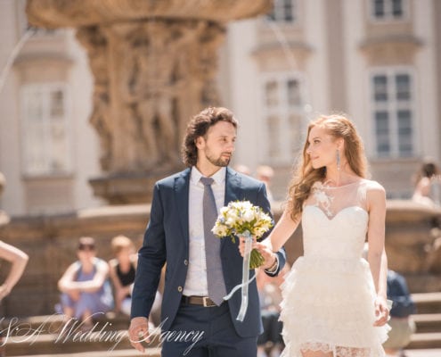 Wedding in the Vrtbovska Gardens