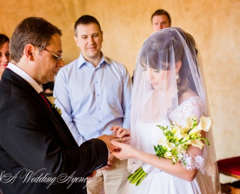 Wedding in the Karlstejn Castle