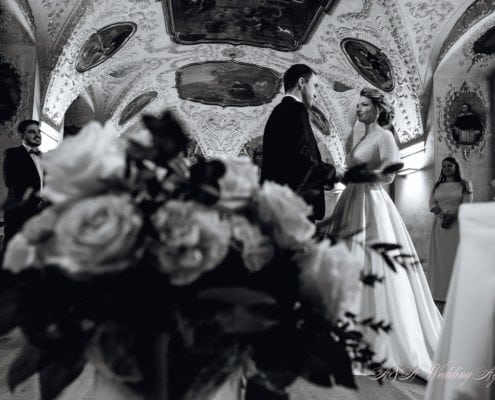 Wedding in Baroque Hall, Prague