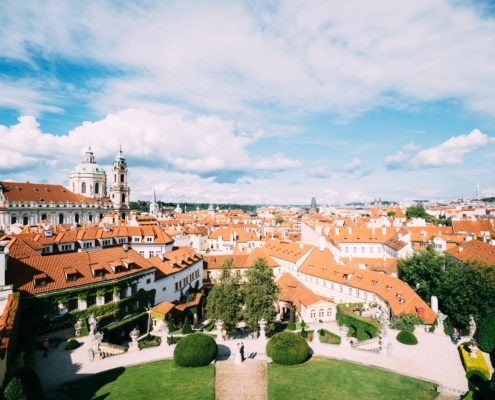 Wedding in the Vrtbovska Gardens