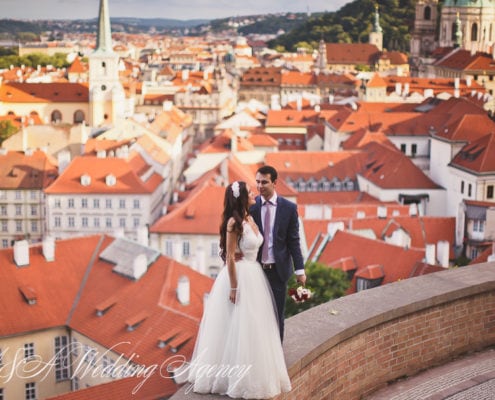 Wedding in the Dobris Castle