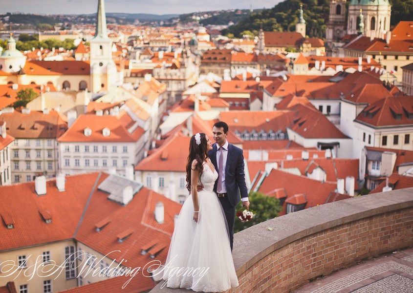 Wedding in the Dobris Castle