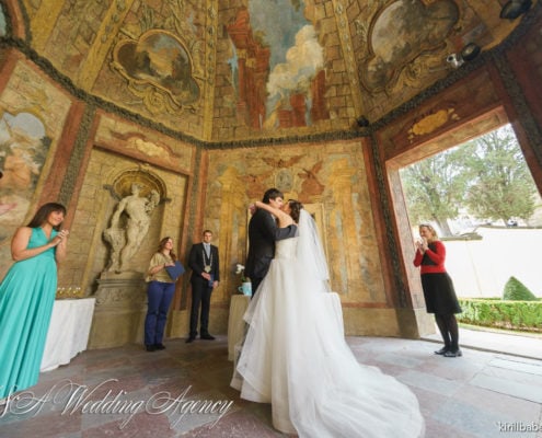 Julia & Gleb in the Vrtbovska Gardens