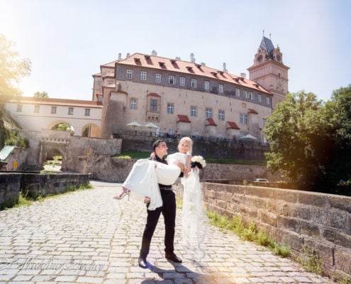 Shlomo & Natali in the castle Brandys nad Labem