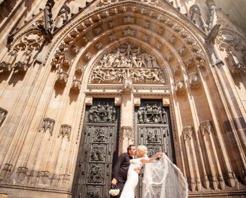 Shlomo & Natali in the castle Brandys nad Labem