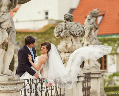 Julia & Gleb in the Vrtbovska Gardens