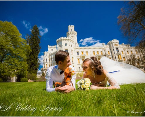 Val & Juli in the Hluboka Castle