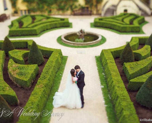 Julia & Gleb in the Vrtbovska Gardens