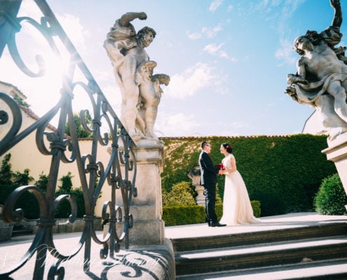 Rodi & Iulia in the Vrtbovska Gardens