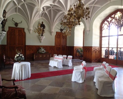 Wedding in the Lednice Castle