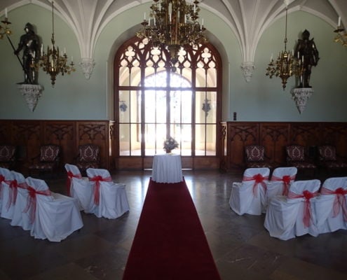 Wedding in the Lednice Castle