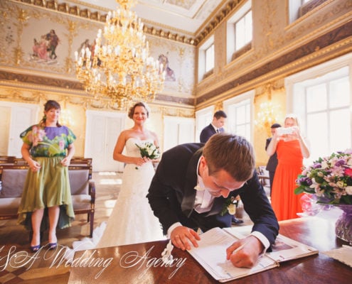 Wedding in Kaunicky Palace