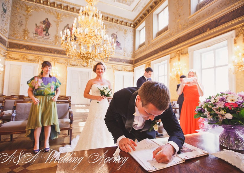 Wedding in Kaunicky Palace