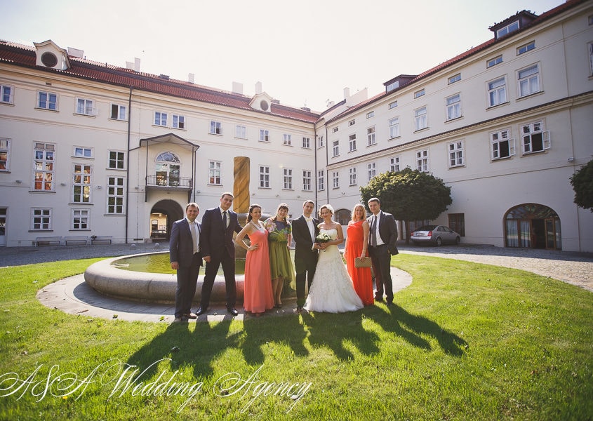 Wedding in Kaunicky Palace